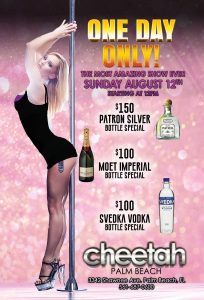 Cheetah's SEXY Bartenders, Waitresses, Hostesses & Entertainers Bash!