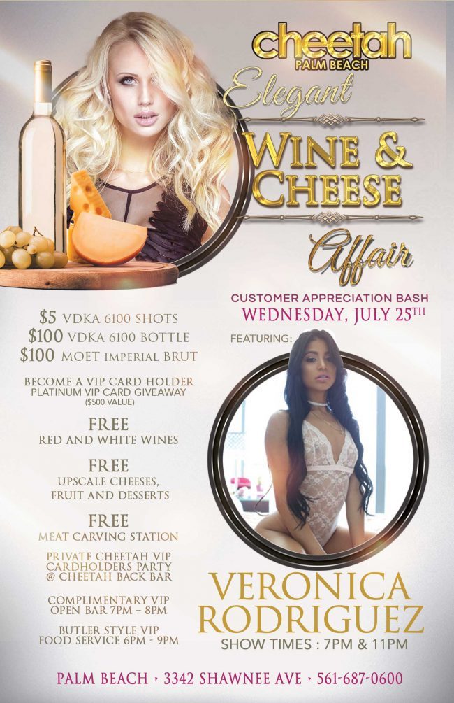 Cheetah Palm Beach’s Wine & Cheese Customer Appreciation Bash!