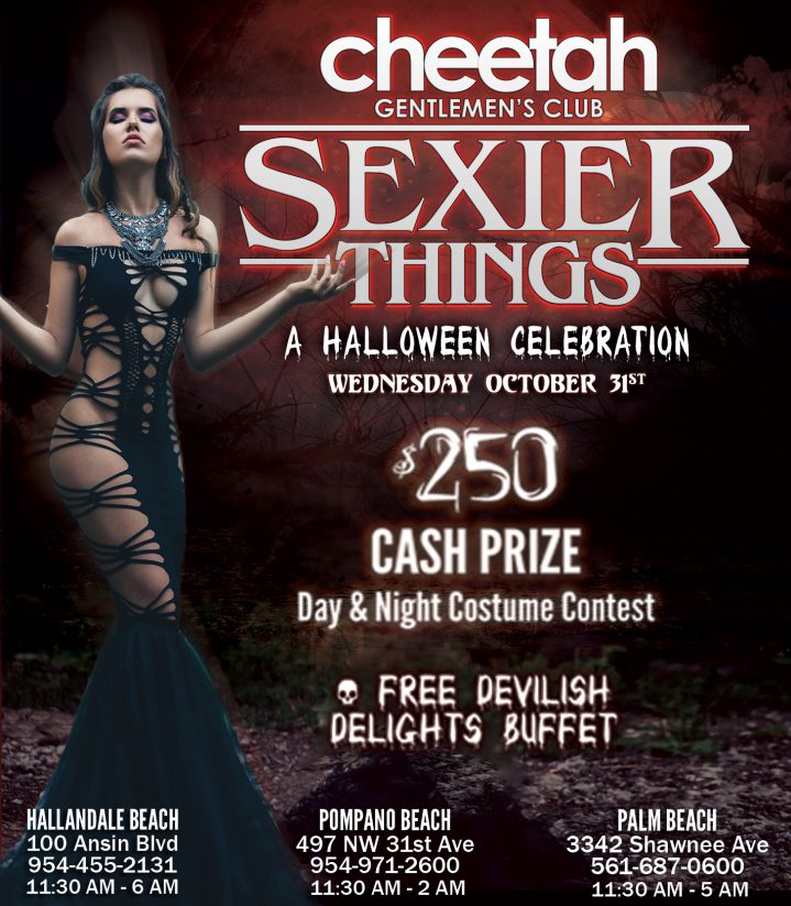 Cheetah’s Sexiest Things Halloween Bash!