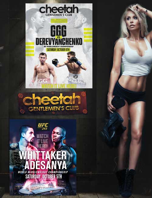 Cheeta GGG vs Derevyanchenko and UFC 243