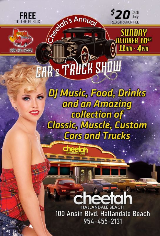 Cheetah Hallandale Car Truck Show