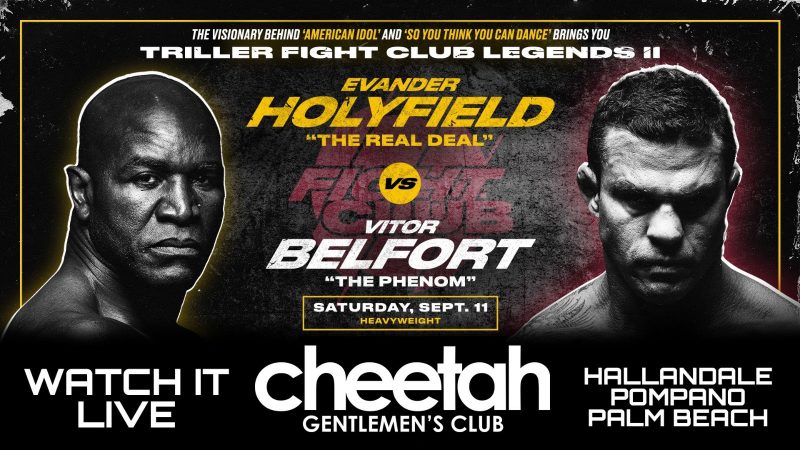 Cheetah Holyfield vs Belfort Watch Party