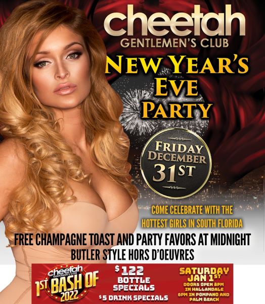 Cheetah New Years Eve Bash 2021 res