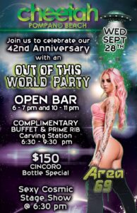 anniversary flyer