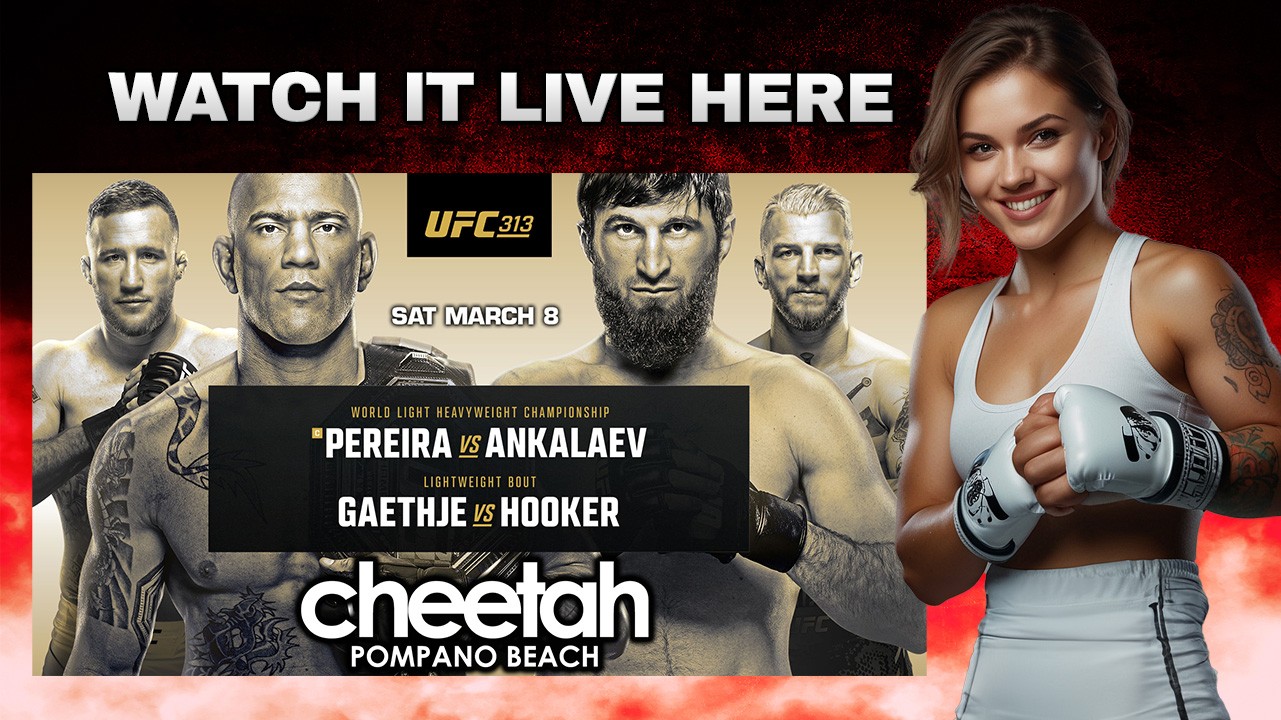 UFC313   Pompano Location Only